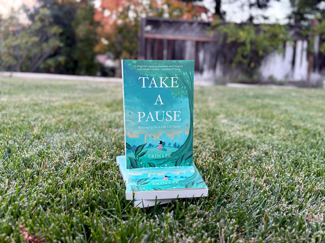 Take A Pause on the lawn